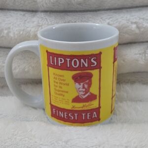 Lipton's Tin Box Company, Ceramic Coffee Cup / Mug, Vintage